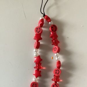 Red phone charm